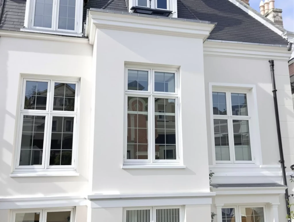 Remplacement de vitrage sur maison de maître à Schaerbeek 1030.